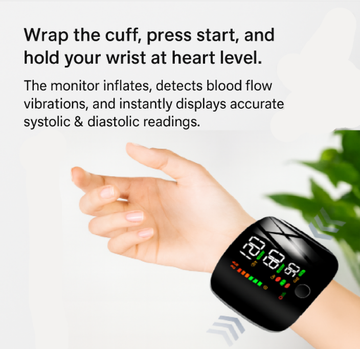 Wrist Blood Pressure Monitor