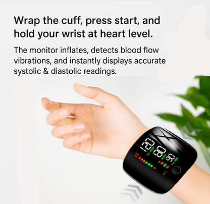 Wrist Blood Pressure Monitor